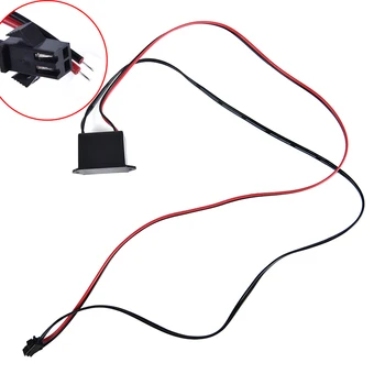 12V Neonski EL Žica Vozač Napajanje Kontroler Kabel Sjaj Trake Svjetlosti Inverter Adapter