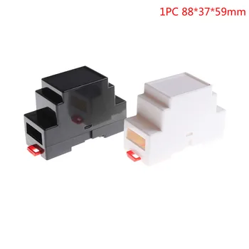 1PCS 88x37x59 mm, Plastičnim E-Box Design Telo DIN Rail PLC Razvodna Kutija