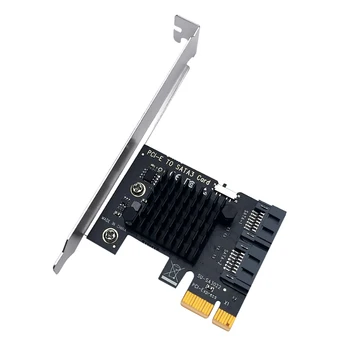 2 Portovi i Konektori SATA Kartice PCI Express za PCIE SATA 3,0 Adapter za Proširenje Portovi I Konektori Multiplikator 6 G SATA3 Kontroler Riser Pretvarač ASM1061 Čip