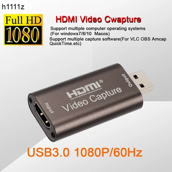 4K USB3.0 USB2.0 Kartica snimanje audio-video HDMI USB 3,0 2,0 Kartica za Prikupljanje Podataka Izravni prijenos Ploča Prekidač kamere Snimanje igre