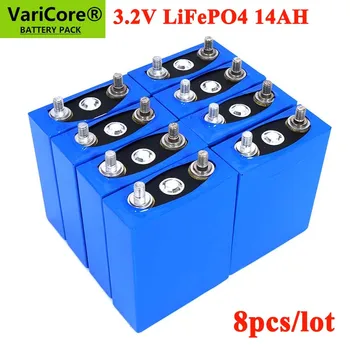 8шт 3,2 U 14Ah baterija baterija baterija baterija baterija LiFePO4 fosfat je 14.000 mah za 4S 12-24 U Moto Auto motor baterije modifikacija Nikal