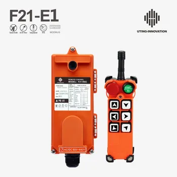 Besplatna dostava F21-E1 Dizalica daljinski Upravljač 6 single brzina Bežični Prekidač Kontroler UTING TELECRANE TELEcontrol 220 380 U 65-440 U