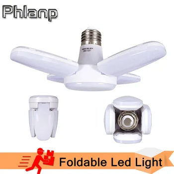 E27 Led Žarulje Lopatice Ventilatora Sinkronizaciju Lampe AC85-265V 28 W Sklopivi Led Žarulja Лампада Za Kućnu Stropne Svjetiljke Mali Promiče Lampa