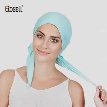ETOSELL, običan musliman ženske domaći хиджабы, kapa, arapska povez za glavu, šal, s turbanom, kapor, spreman za ношению, hidžab, ženski šal, kapa