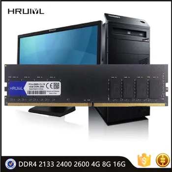 HRUIYL Igra memorija DDR4 2133 2400 2666 Mhz, 4 GB 8 GB 16 GB Dugo Sodimm UDIMM PC4 7000 19200 2666 U Unutarnje dual channel memorije za PC