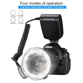 Led Makro - i Prsten Svjetla Flasher Speedlight Foto Bljeskalica za Canon Nikon Samsung Fujifilm Olympus, Pentax Dlsr Kamere