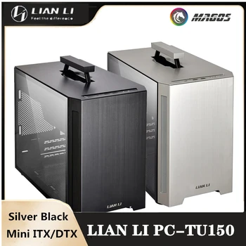 Lian li PC-TU150 Računalni mini-pc s kućištem ITX / DTX, 3 PCI utora, prijenosni + Bočno transparentno šasije DIY