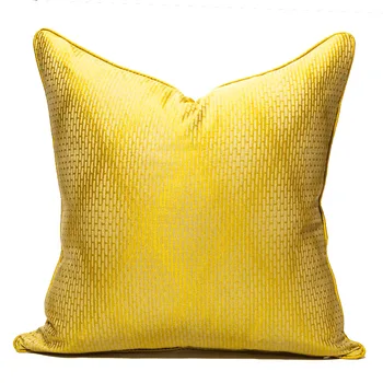 morden luksuzni svijetlo žute жаккардовый torbica za jastuk geometrijski jastučnicu kauč поясная jastučnicu s pojasom kućni dekor