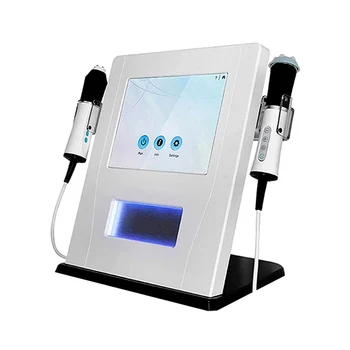 Novi 3 U 1 Kisika Inkjet Uređaj Za RF Lica Ultrazvučno Čišćenje Njegu Kože Lica Stroj CO2 Mjehurić Piling Spa-Maser Za Lice