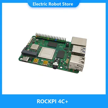 ROCK PI 4C + Rockchip RK3399T 64-bitni шестиядерная naknada za razvoj A72 a a53, kompatibilna s RaspberryPi