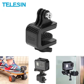 TELESIN Držač za Skateboard, Stalak, Spona za DJI Action 2 Insta360 One RS X2 GoPro 10 9 8, Pribor za akcijske kamere Xiaomi YI